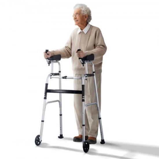 Picture of VEVOR Folding Hemi Walker One Arm Mobility Walker for Senior & Adjustable Height