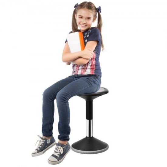 Picture of VEVOR Kids Wobble Chair, Active Chair with Sponge Cushion, Wobble Stool Improves Focus, Posture and Calm Children, Ideal for Schools and Preschools, Age 3-7, Blue