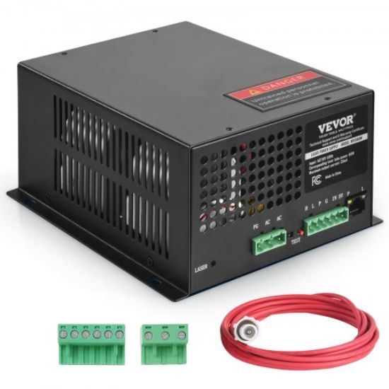 Picture of VEVOR CO2 Laser Power Supply for 60W Laser Tube Laser Engravers and Cutters