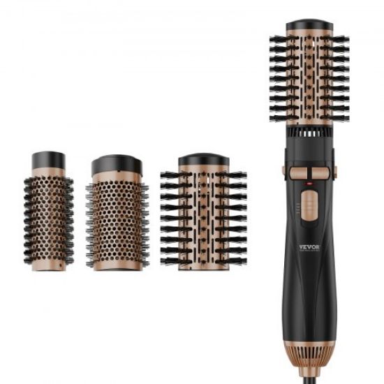 Picture of VEVOR Hair Blow Dryer Brush Dual Voltage Hot Air Styler with 2.56" Oval Barrel