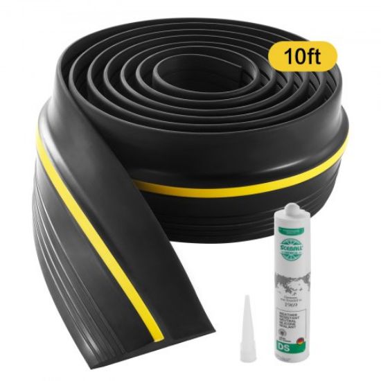 Picture of VEVOR Garage Door Threshold Seal Strip 12 FT Universal Bottom Waterproof PVC