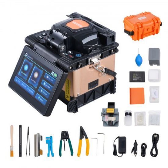 Picture of VEVOR Fiber Fusion Splicer 6 Motors Core Alignment with 6s Splicing 13s Heating