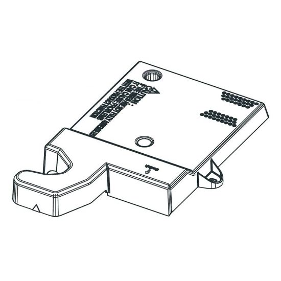 Picture of Samsung Cover Hinge-fre;rs53000tc,abs,t2.3,ebony Part# DA63-09703B