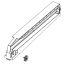 Picture of Samsung Assembly Rail-middle Left Part# DA97-16223A