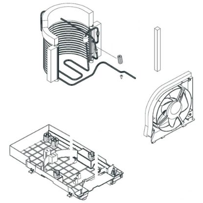 Picture of Samsung Assembly Tray Drain Water;rs5300t, Part# DA97-20718A