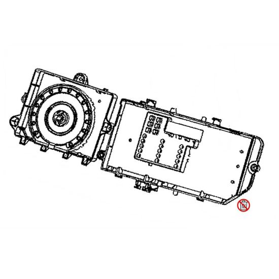 Picture of Samsung Pcb Assembly Display Part# DC92-01607P