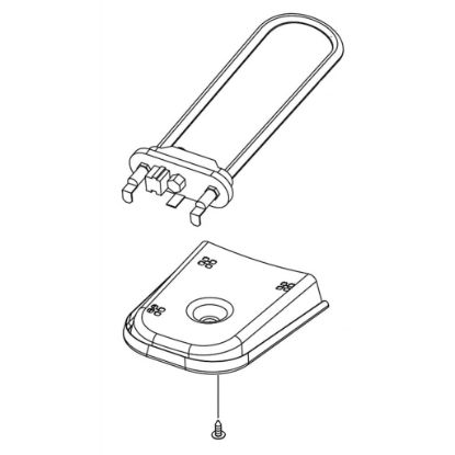 Picture of Samsung Assembly Heater Part# DC93-00818C