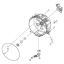Picture of Samsung Assembly Semi Tub Back Part# DC97-19673D