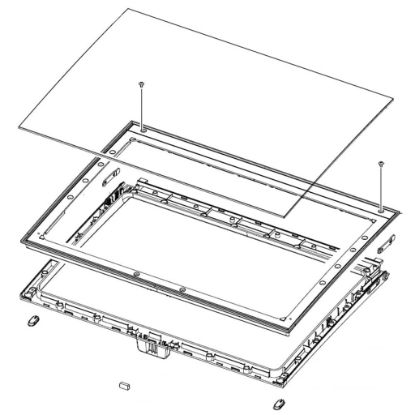 Picture of Samsung Assembly Lid T.c Part# DC97-20004B