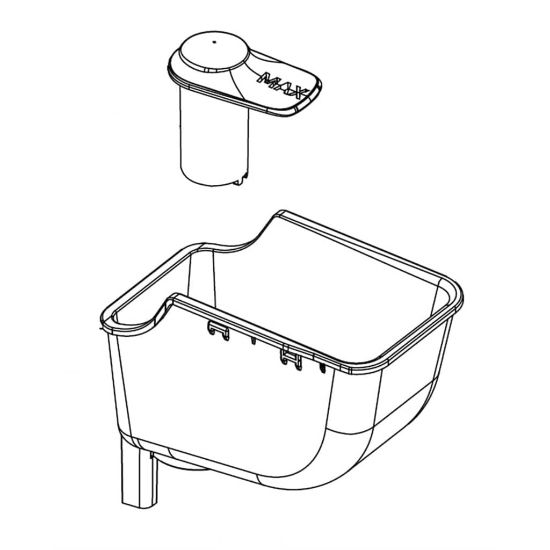 Picture of Samsung Assembly Detergent Part# DC97-20054A