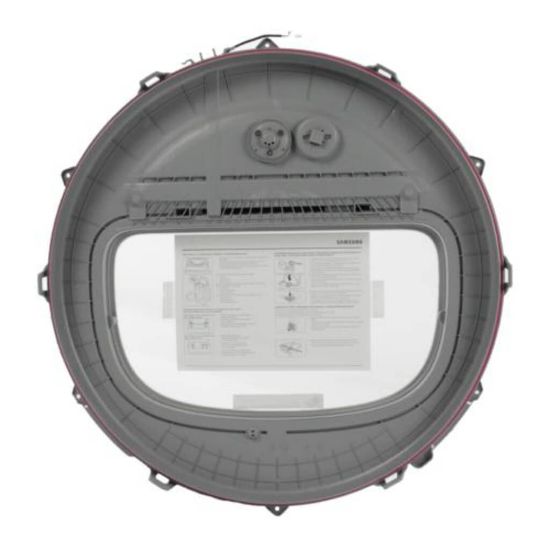 Picture of Samsung Assembly Cover Tub;wv9600,wv55m960 Part# DC97-20036D