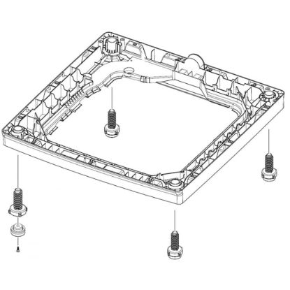Picture of Samsung Assembly Base;a2 Pjt,wa7000r Part# DC97-21503A