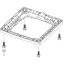Picture of Samsung Assembly Base;a2 Pjt,wa7000r Part# DC97-21503A