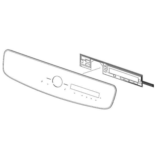 Picture of Samsung Assembly Window Panel Part# DC97-21908B