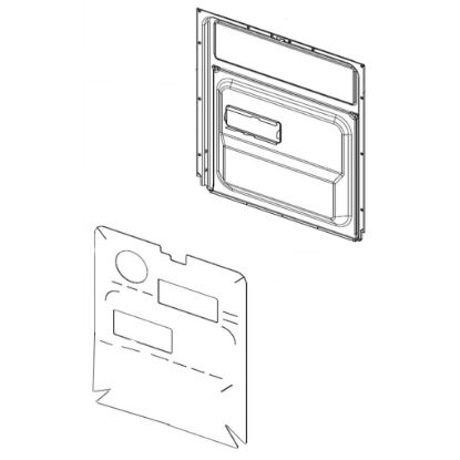 Picture of Samsung Assembly Door Inner Part# DD97-00491A