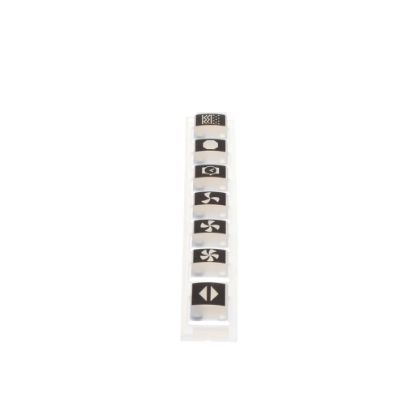 Picture of Samsung Svc Keypad Raised Vent Part# DE81-07764A
