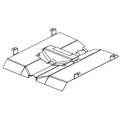 Picture of Samsung Bracket-broil Spreader Part# DG61-00522A
