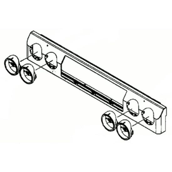 Picture of Samsung Sub Control Assembly Part# DG94-00888F