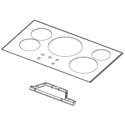 Picture of Samsung Assembly Top Plate Part# DG94-01478A