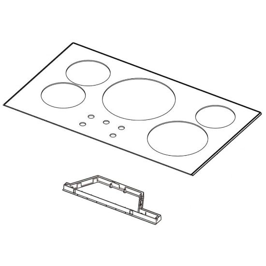 Picture of Samsung Assembly Top Plate Part# DG94-01478A