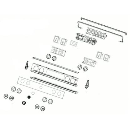 Picture of Samsung Assembly Control Box Part# DG94-03550B