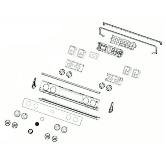 Picture of Samsung Assembly Control Box Part# DG94-03550B
