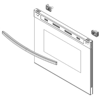 Picture of Samsung Assembly Door Sub Part# DG94-04083A