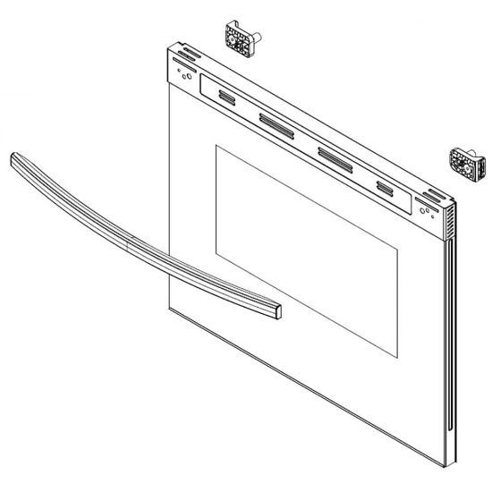 Picture of Samsung Assembly Door Sub Part# DG94-04083A