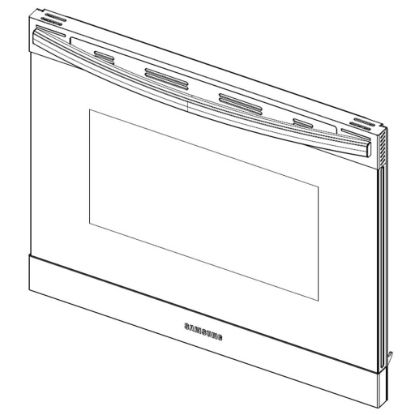 Picture of Samsung Appliance Door Module Part# DG94-04085A