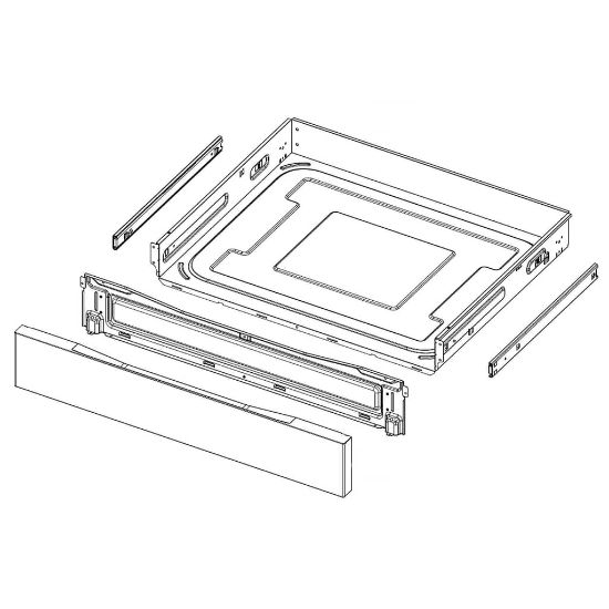 Picture of Samsung Assembly Drawer Part# DG94-04104A