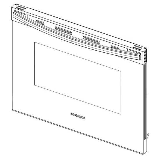 Picture of Samsung Appliance Door Module Part# DG94-04082A