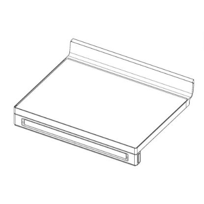 Picture of Samsung Assembly Cooktop Frame Module Part# DG94-03986A