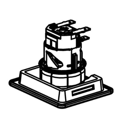 Picture of Samsung Assembly Lamp-halogen Part# DG96-00371B