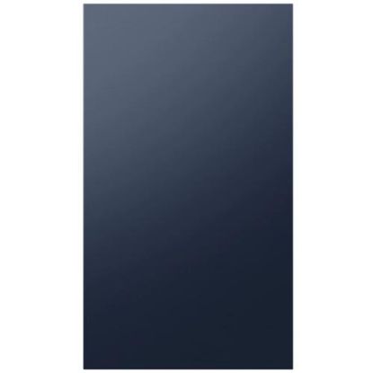 Picture of Samsung 4-Door Flex Bespoke Refrigerator Panel In Navy Steel - Bottom Panel Part# RA-F18DBBQN/AA