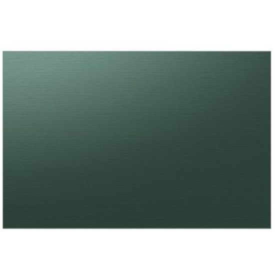 Picture of Samsung Bespoke 3-Door French Door Bottom Panel In Emerald Green Steel Part# RA-F36DB3QG/AA