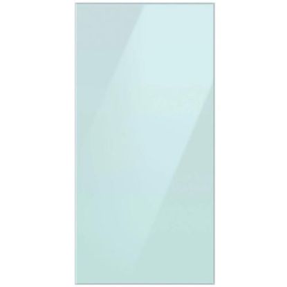 Picture of Samsung Bespoke 4-Door French Door Top Panel In Morning Blue Glass Part# RA-F18DU4CM/AA