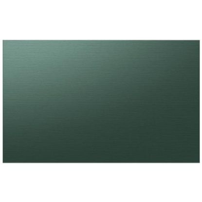 Picture of Samsung Bespoke 4-Door French Door Bottom Panel In Emerald Green Steel Part# RA-F36DB4QG/AA