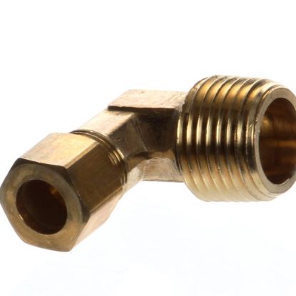 Picture of Southbend Range Elbow,1/2npt X 3/8Cc Brass Part# 1164149