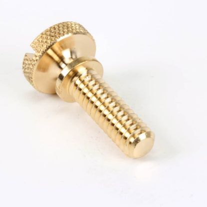 Picture of Southbend Range Screw,1/4-20 Knurl Thumb Brass Part# 1179703
