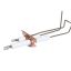 Picture of Southbend Range Electrode Assembly. Part# 9138-1
