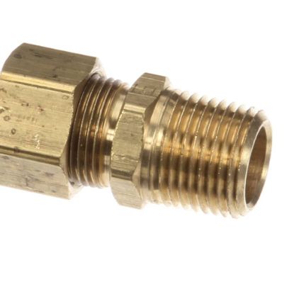 Picture of Southbend Range Fitting1/2npt X 5/8Cc Brass Part# P9158