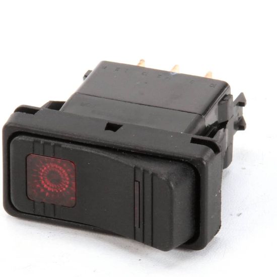 Picture of Star Switch,rocker,dpdt,on-on Part# 2E-50-1357