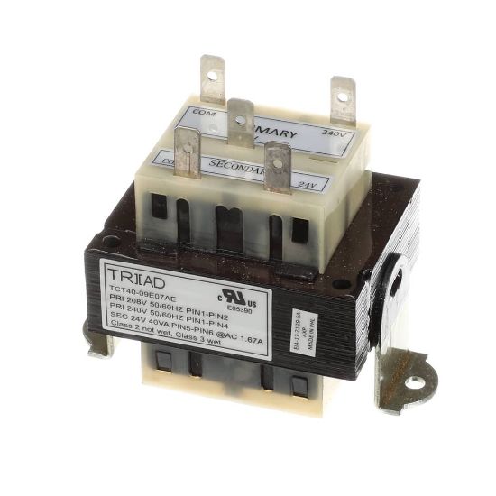 Picture of Star Trnsfmr,208/240v,24v-40va Part# 2E-Z5741