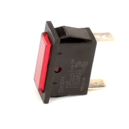 Picture of Star Pilot Light Rect-red-120v Part# 2J-Z13654