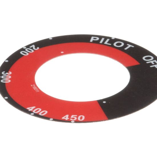 Picture of Star Label, Dial Pilot Thermostat Part# 2M-Z16011