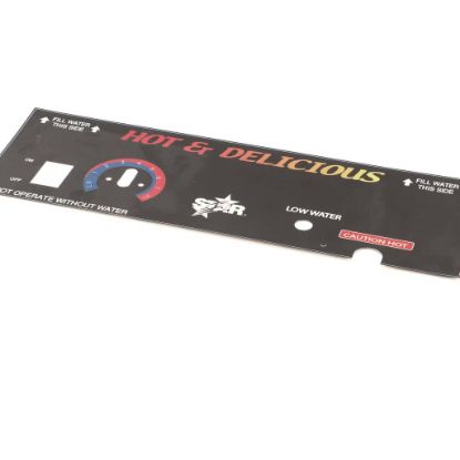 Picture of Star Label - Control Panel Part# 2M-Z5540