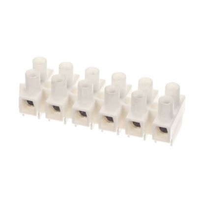Picture of Star Block, Terminal 6 Pos, Sm Part# SHK-115388