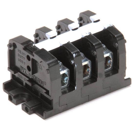 Picture of Star Assembly, 3 Pos. Terminal Blo Part# SP-115402