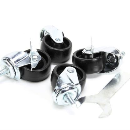 Picture of Silver King Kit Casters Stem 3 Wh/3 11/16T (Each) Part# 10314-63