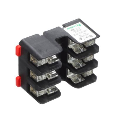 Picture of Trane Block; T60030-3cr Fuse Block, 1/3 To 30 Amp, Box L Part# BLK01035